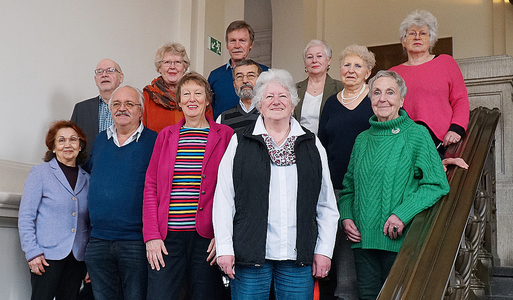 Gruppenbild: Die Mitglieder des BSB Harburg 2023
